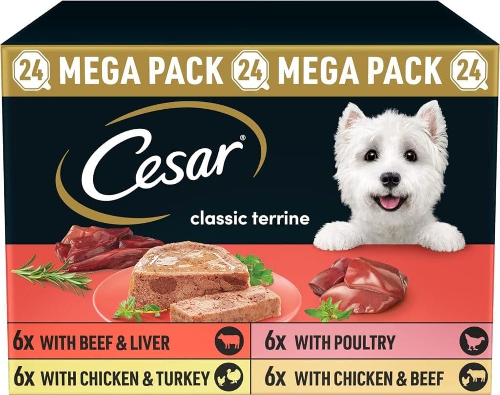 Cesar Country Stew Dog Food, Chicken and Vegetable, 24 x 150 g